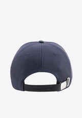 Alexander McQueen Graffiti Logo Print Baseball Cap Blue 6677784404Q_4169_Blue_29856756