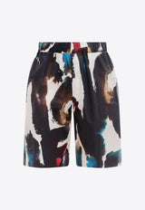 Alexander McQueen Printed Bermuda Shorts Multicolor 726838QUO76_8500_MultiColour_29857259