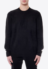 Alexander McQueen Skull Knitted Crewneck Sweater Black 775862Q1A71_1000_Black_29857081