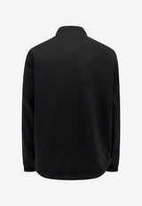 Alexander McQueen Reversible Graffiti Zip-Up Jacket Black 766091QTAAR_0519_Black_29857247