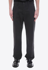 Alexander McQueen Straight-Leg Pants Black 724285QUS03_1000_Black_29856963