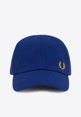 Fred Perry Logo Embroidered Baseball Cap Blue HW6726_Y47_SHDCOBAL/HNYCMB_29845617