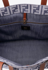 Fendi Monogram Tote Bag Blue 8BH435AUT4F1SXQ_MIRTO+DARK NUT+OS_29851261