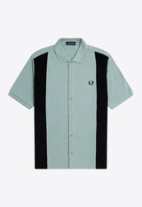 Fred Perry Polo T-shirt with Towel Inserts Light Blue M7807_959_Blu_29848139