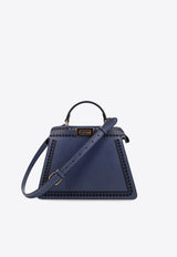 Fendi Peekaboo Leather Shoulder Bag Blue 8BN327AUT2F199A_MIRTO+OS_29851469