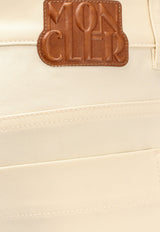 Moncler Logo Patch Bermuda Shorts Beige 0932B0000359858_20N_Beige_29858074