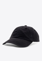 Stone Island Logo-Embroidered Baseball Cap Black K1S159100002S0106_V0029_Black_31123324
