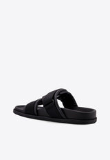 Moncler Mon Summer Logo Slides Black 09B4L00040M5027_999_Black_29857664