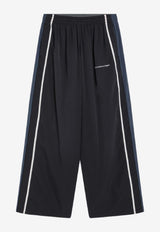 Balenciaga Colorblocked Wide-Leg Pants Black 831393TRO31/R_BALEN-1055