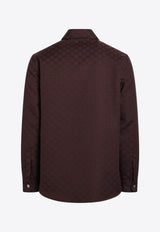Gucci Monogram Zip-Up Jacket Burgundy 832286ZAF4S/S_GUC-5367