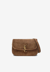 Saint Laurent Medium Solferino Suede Crossbody Bag Brown 8323301U80W/R_YSL-2916