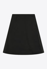 Alexander McQueen Flared Mini Skirt Black 832556QEAGH/R_ALEXQ-1000