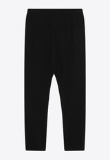 The Row Teo Cashmere-Blend Track Pants Black 8330K628/Q_THERO-BLK