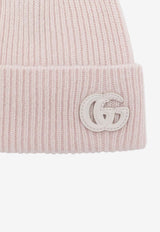 Gucci Double G Cashmere Beanie Pink 8341903GAC0/R_GUC-5800
