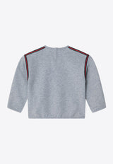 Gucci Kids Babies Printed Sweatshirt Gray 834259XJHD7/R_GUC-1183