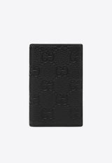 Gucci Embossed GG Leather Wallet Black 835011AAE1T/R_GUC-1000