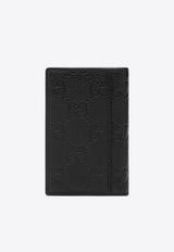 Gucci Embossed GG Leather Wallet Black 835011AAE1T/R_GUC-1000