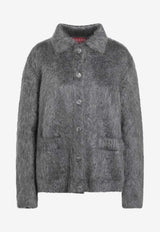 Gucci Mohair Buttoned Cardigan Gray 836767XKE08/R_GUC-1087