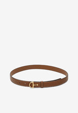 Gucci Half-Horsebit Buckle Thin Belt Tan 836993AAEFH/R_GUC-2718