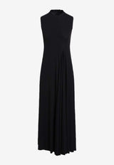 Balenciaga Sleeveless Long Dress Black 837118TEV11/R_BALEN-1000