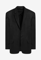 Balenciaga Single-Breasted Wool Jacket Black 838840TJT35/R_BALEN-1000