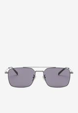 Gucci Rectangular Frame Sunglasses Purple 840027I3330/R_GUC-1050