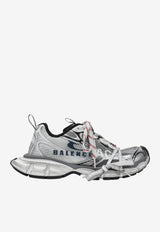 Balenciaga 3XL Split Logo Nylon and Mesh Sneakers Gray 840090W3XSG/S_BALEN-9239