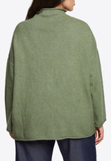 Mat Fashion Knitted Turtleneck Sweater Military Green 8401.5034.W_ARMY