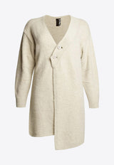 Mat Fashion Asymmetric Knitted Long Cardigan Natural 8401.5039.W_NATURAL