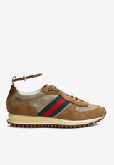 Gucci GG Low-Top Sneakers Brown 840291AAEZM/R_GUC-9559