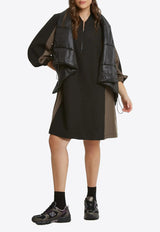 Mat Fashion Sleeveless Wrap Puffer Vest Black 8404.3003.Ν.W_BLACK