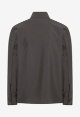 Gucci Horsebit Long-Sleeved Shirt Brown 841624ZAFKB/R_GUC-2062
