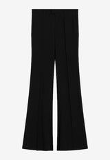 Balenciaga Tailored Flared Pants Black 843495TSO17/R_BALEN-1000