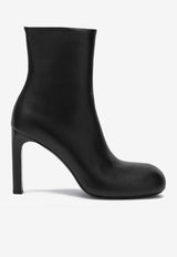 Balenciaga Fargo 80 Leather Ankle Boots Black 844897WBDH5/R_BALEN-1081