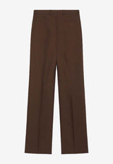 Gucci Tailored Straight-Leg Pants Brown 845357ZAFKB/R_GUC-2046