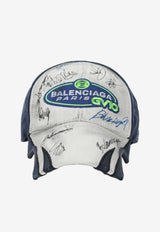 Balenciaga Distressed Banana Baseball Cap Multicolor 846555410B2/R_BALEN-9168
