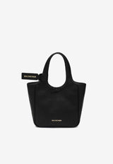 Balenciaga Laundrette Leather Top Handle Bag Black 8469492AB5X/R_BALEN-1000