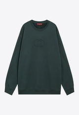 Gucci Interlocking G Sweatshirt Green 848737XJHKI/R_GUC-3348