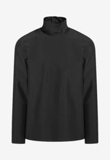 Gucci Turtleneck Long-Sleeved Shirt Black 850332ZAFKB/R_GUC-1000