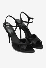 Balenciaga Dynastie 110 Satin Sandals Black 851903W0WM0/R_BALEN-1000
