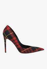 Alexander McQueen 105 Skull Tartan Check Pumps Multicolor 852023W4ADA 6200