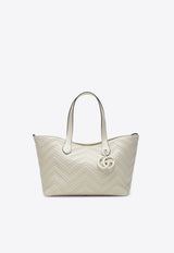 Gucci Medium GG Marmont Tote Bag Ivory 855279AAFS1/S_GUC-9540