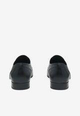 Alexander McQueen Artie Leather Oxford Shoes Black 856161WHAE2 1000