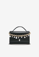Alexander McQueen Skull Leather Top Handle Bag with Charms Black 856330C8ZXX 1000