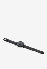 Arceau le Temps Voyageur 41mm Watch with Graphite Matte Alligator Strap
