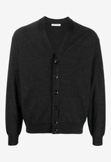 Lemaire Essential Twisted Cardigan Gray TO1082LK087_BK966