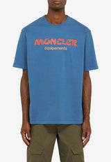 Moncler X Salehe Bembury Logo-Printed Crewneck T-shirt 8C000-01M3236/N_MONGE-778
