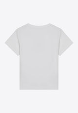Moncler Heart Logo T-shirt White 8C0000989AJS/R_MONCL-00A
