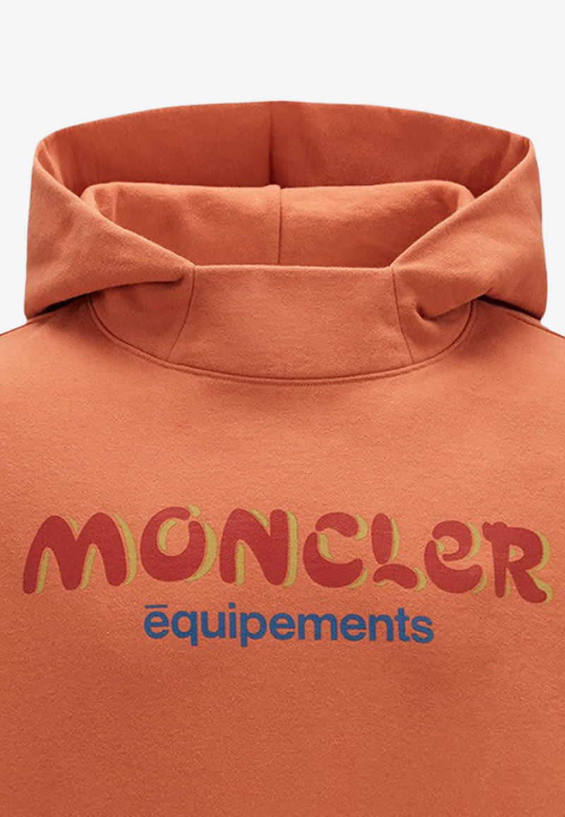 Moncler X Salehe Bembury Logo-Print Hooded Sweatshirt 8G000-02M3237/N_MONGE-270