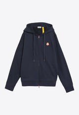 Moncler X Gilga Farm By Donald Glover Logo Patch Zip-Up Hoodie Navy 8G0000189AUJ/R_MONGE-786